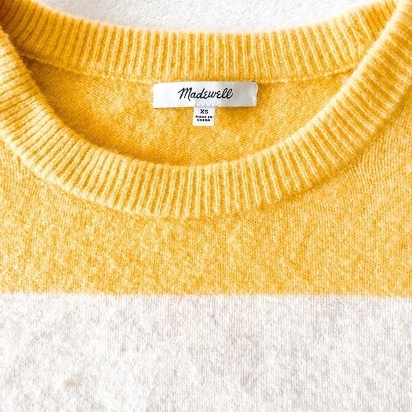 MADEWELL Striped Gladwell Balloon Sleeve Sweater - Picture 6 of 13